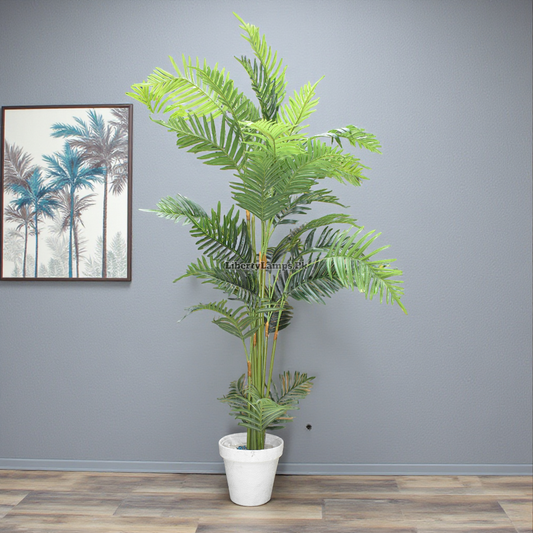 Fancy Artificial Palm Plant – Tall Luxury Green Décor