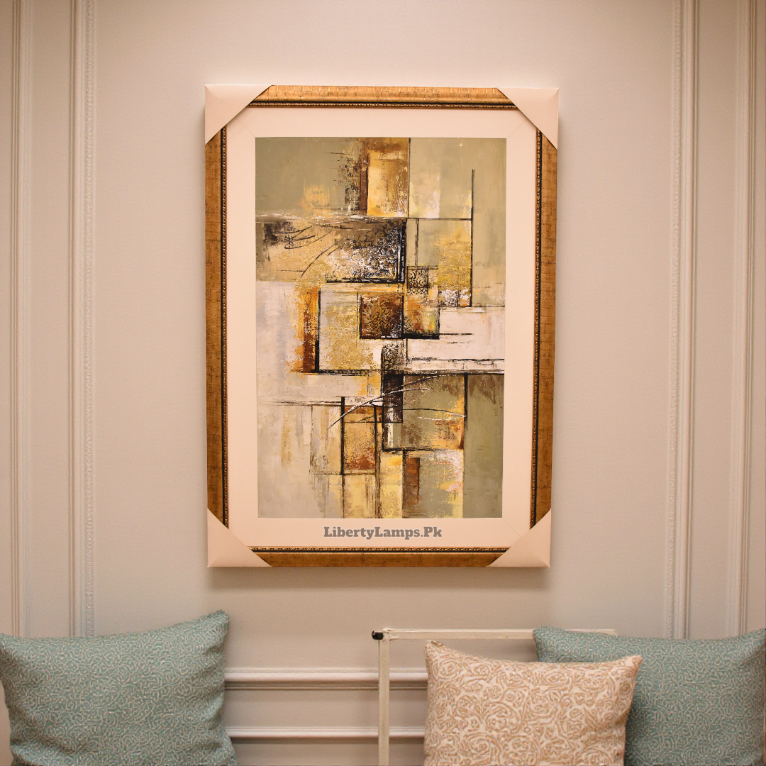 Modern Expression – Abstract Handmade Oil Painting on Canvas