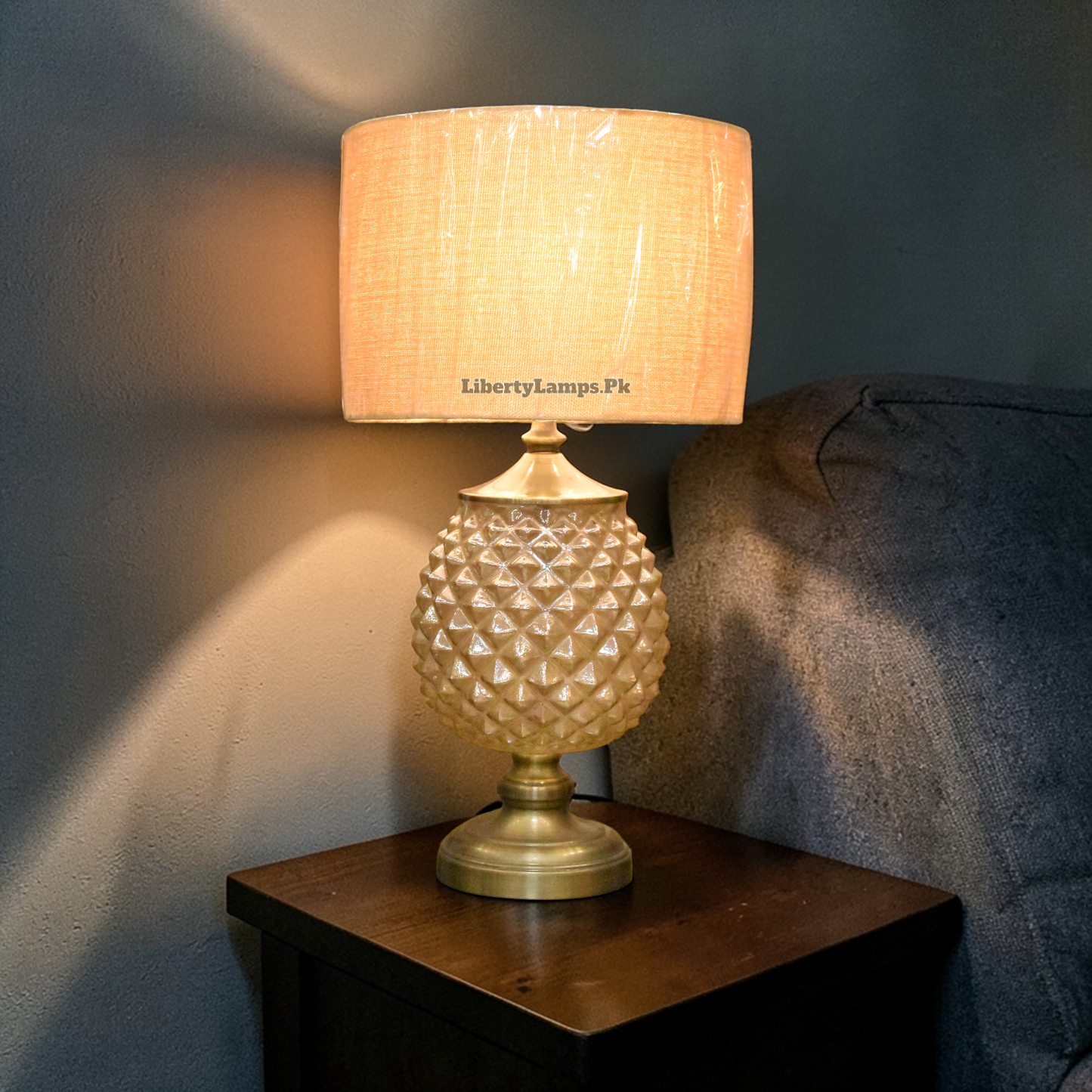 Persian Glow™ – Irani Glass Lamp Pair