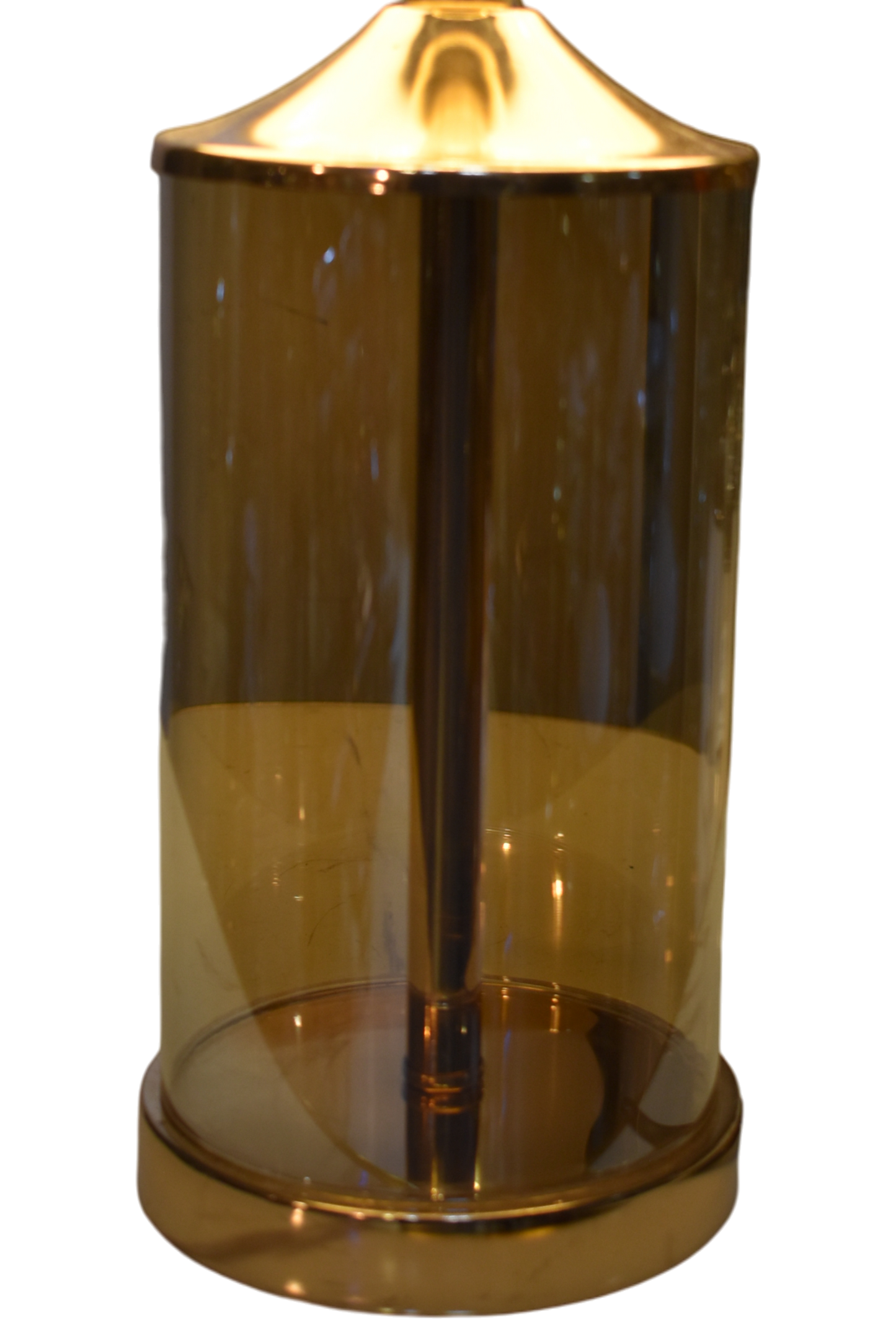 Elegant Glass Table Lamp – Compact Luxury Lighting