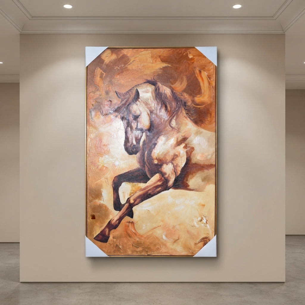 Horse Handmade Oil Painting on Canvas