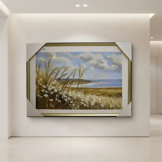 Majestic Landscape Hand-Painted Oil Painting on Canvas