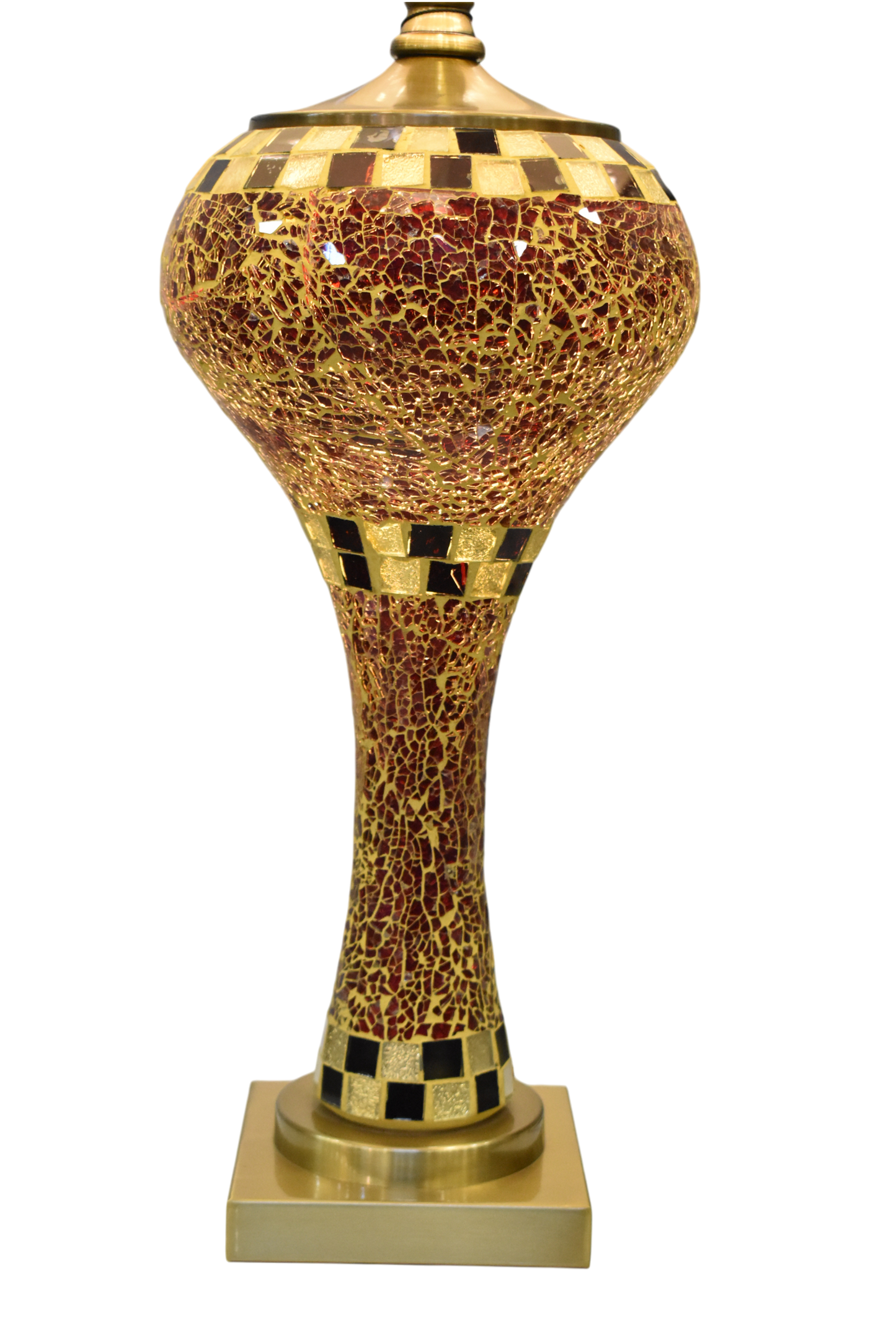 Ottoman Glow Turkish Mosaic Table Lamp (Pair)