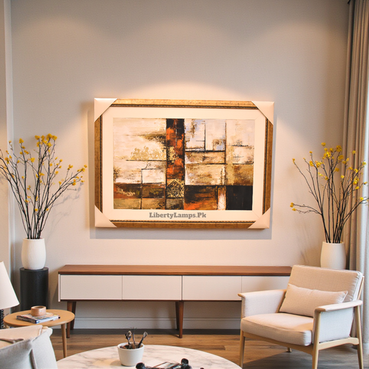 Dynamic Expression – Abstract Handmade Oil Painting on Canvas