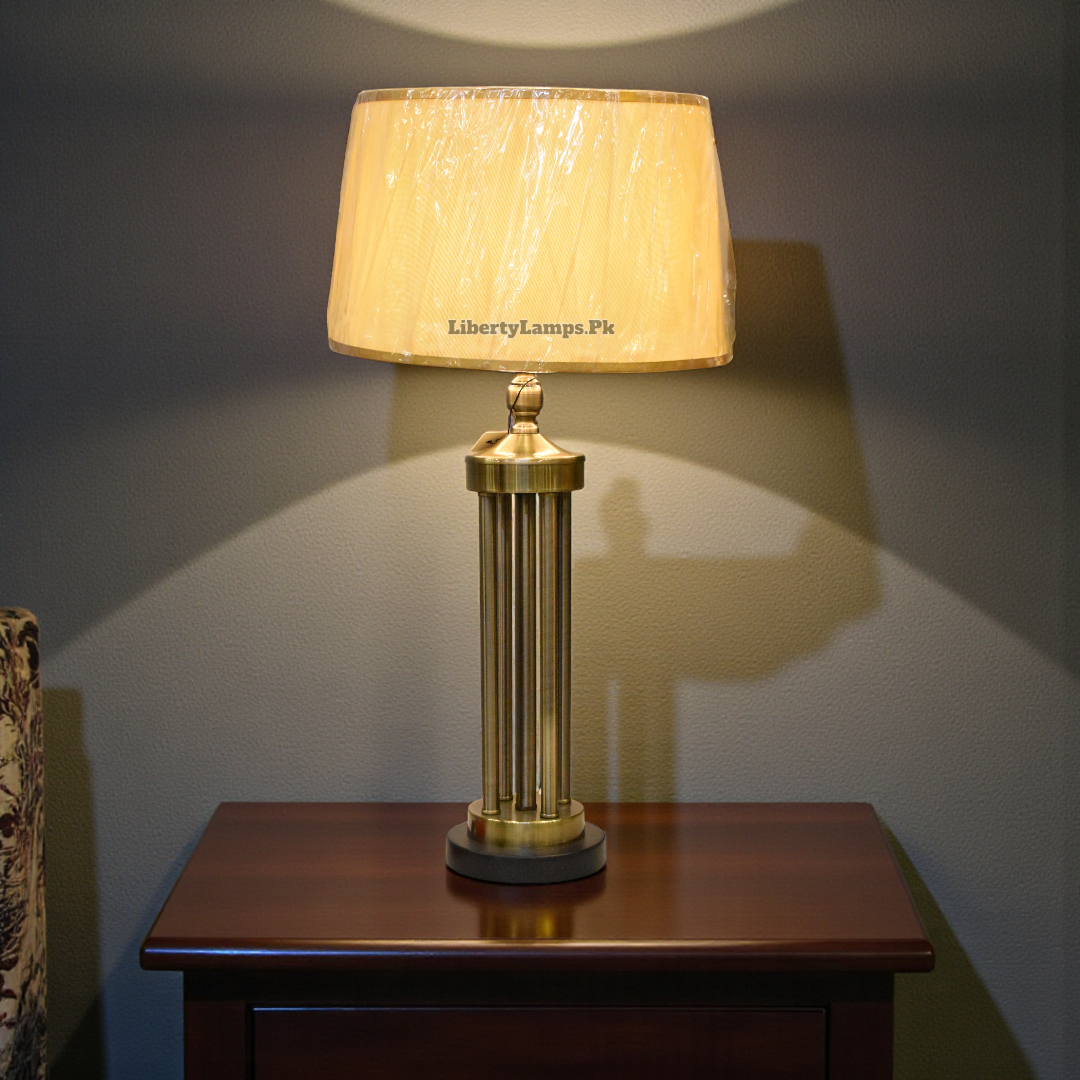 Metal Table Lamps – Pair