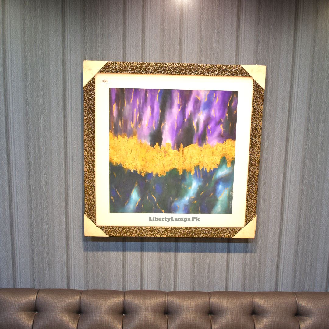 sufil islamic calegraphy  oil painting on canvas  size  24*36