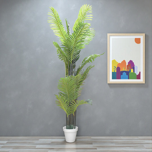 Artificial Bottle Palm – Extra Tall Luxury Green Décor
