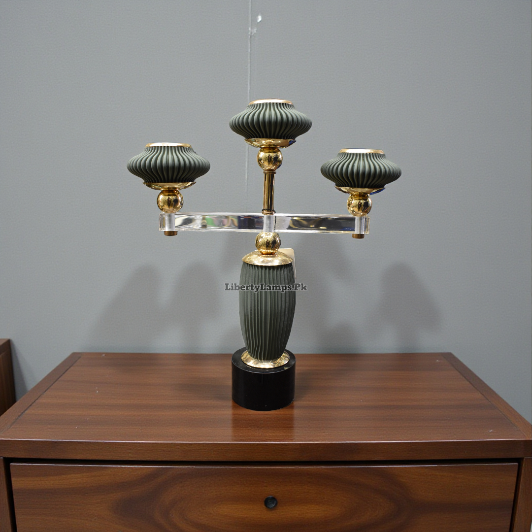 Classic 3-Arm Candle Stand – Elegant Statement Decor