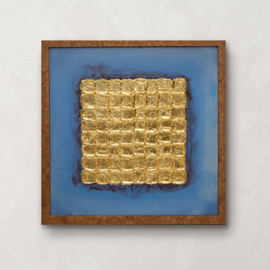 Golden Opulence™ – Gold Leaf Handmade Painting on Canvas