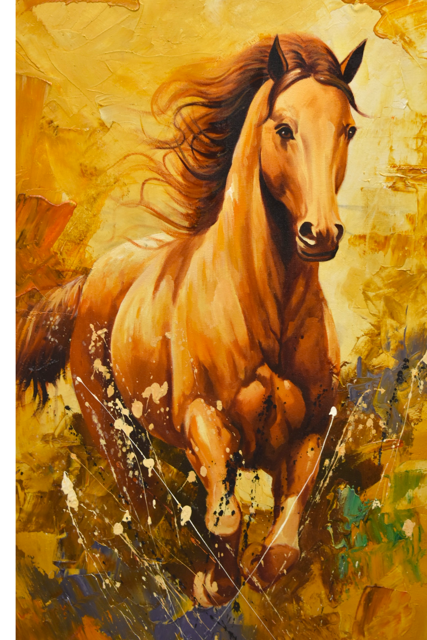 Noble Stallion™ – Horse Oil Painting on Canvas