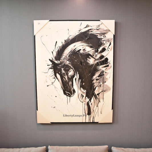 Majestic Horse – Handmade Oil Painting on Canvas