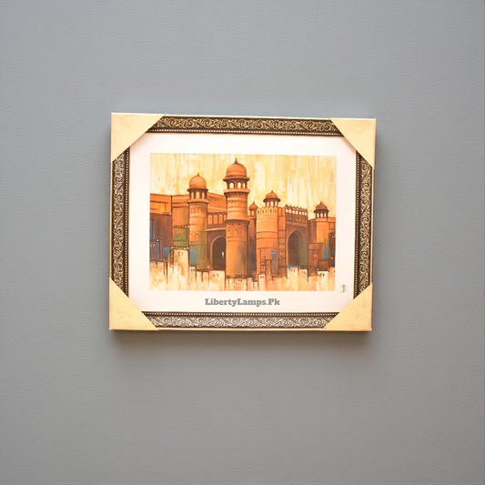 Lahore Port Heritage Oil Painting on Canvas (Single)