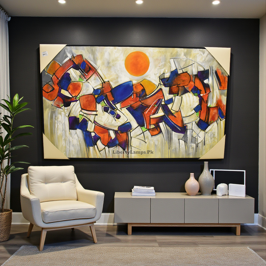 Modern Expression – Abstract Oil Painting on Canvas