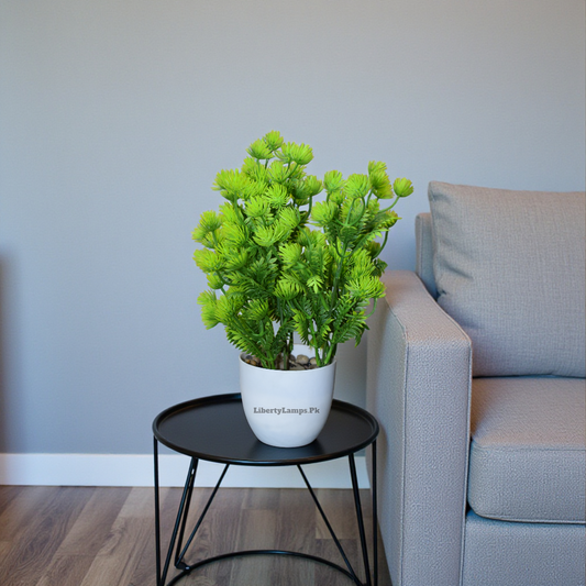 Green Decorative Pot – Modern Accent Piece (Single)