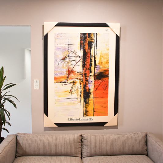 Abstract Handmade Oil Painting – Contemporary Wall Art