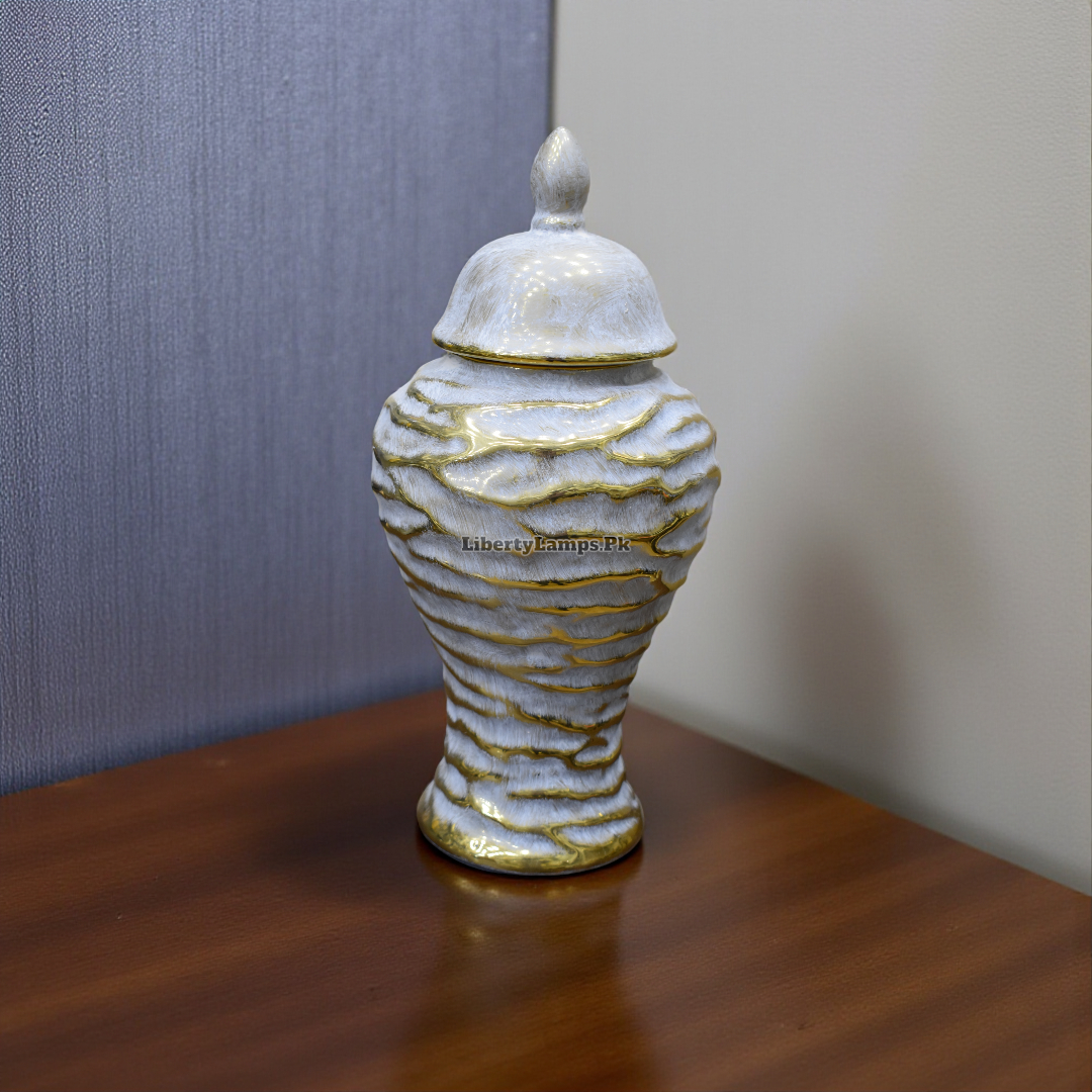 Terracotta Porcelain Vase Decoration Piece