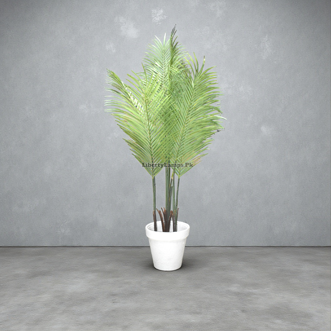 Fancy Artificial Palm Plant – Compact Luxury Green Décor