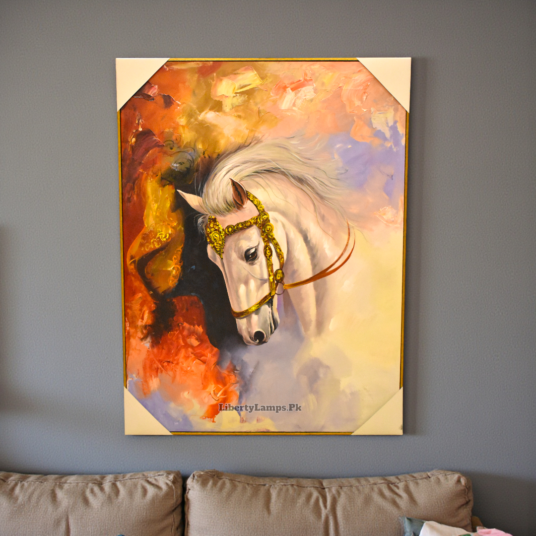 Majestic Horse – Handmade Oil Painting on Canvas