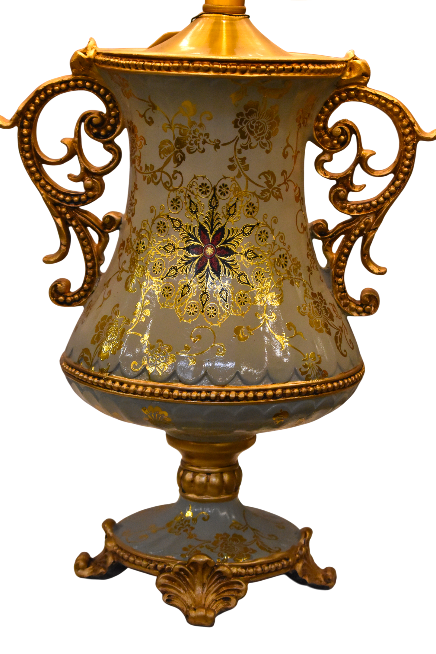 Classy Gold Drawing Room Lamps  – Pair of Lamps