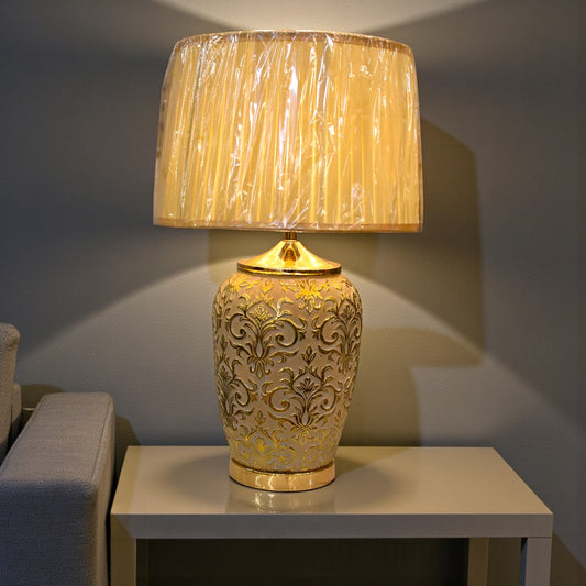 Terracotta Table Lamp