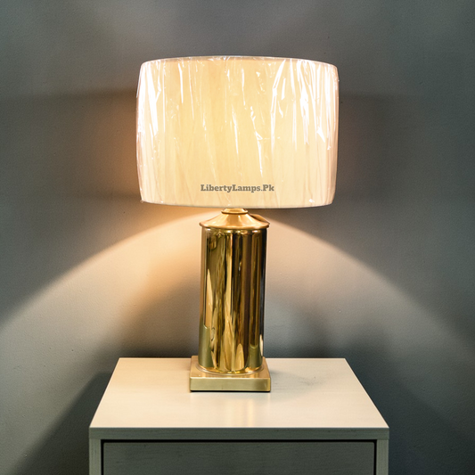 Golden Radiance™ – Metal Lamp Pair
