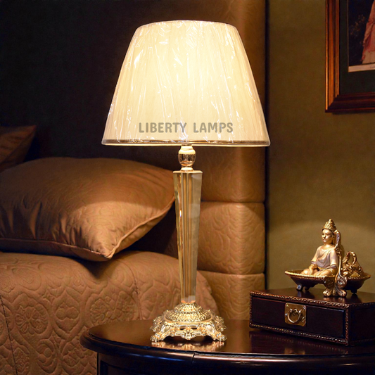 ✨ Royal Crystal Glow Table Lamp (Pair) ✨