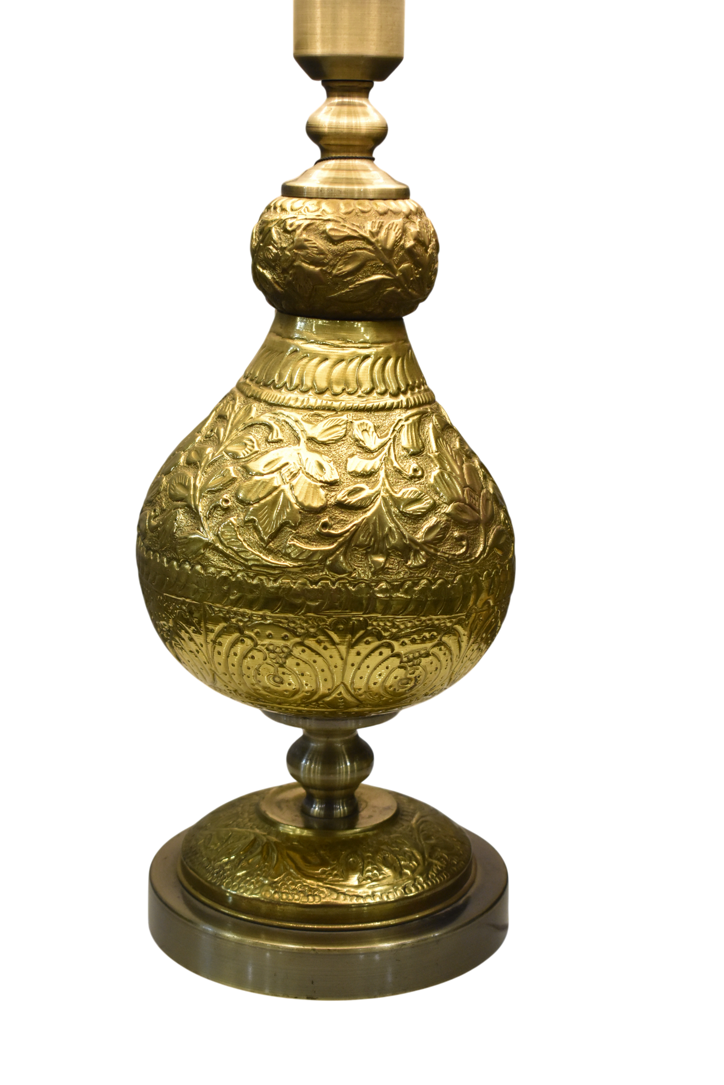 Regal Aura Brass Table Lamp (Pair)