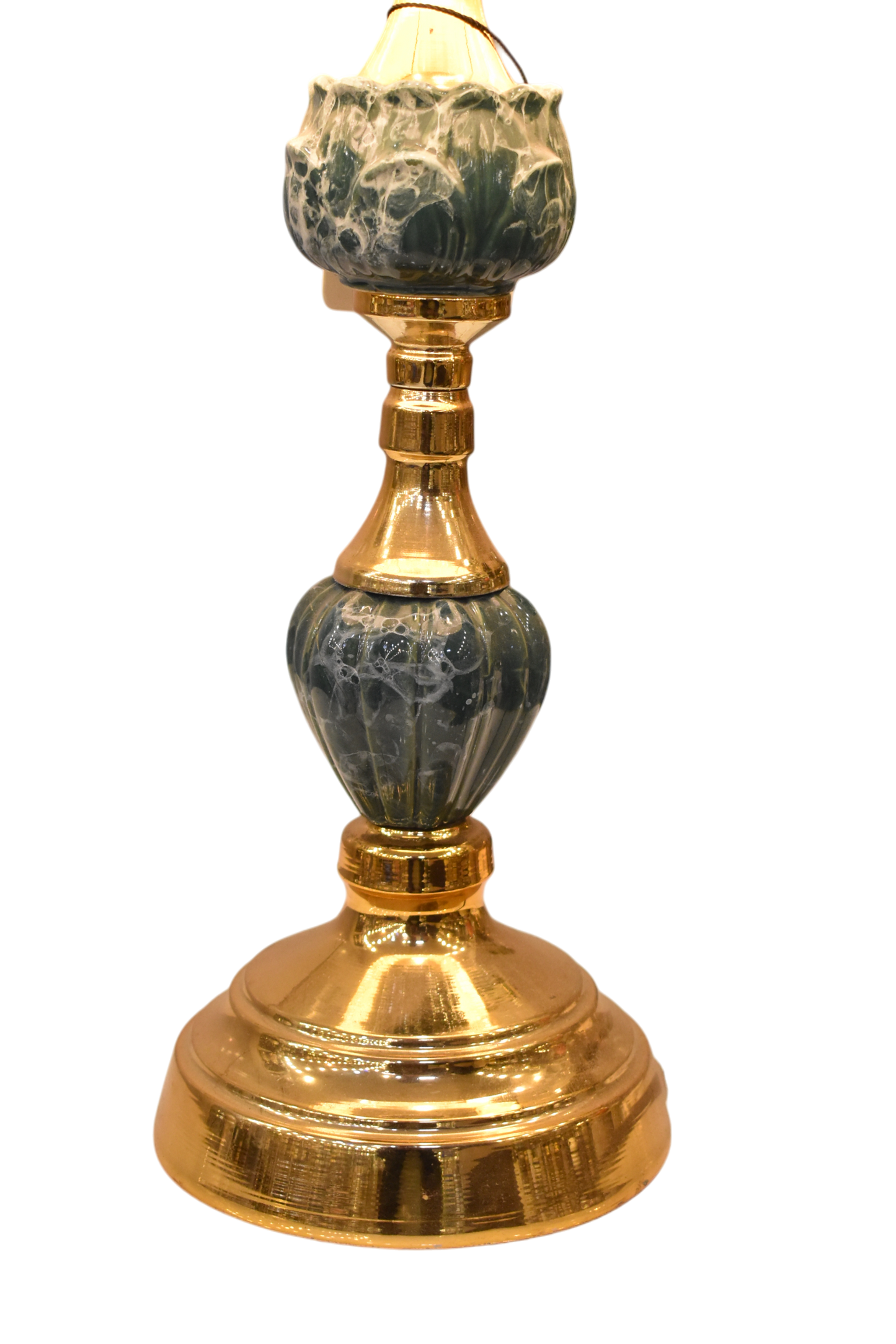 Rhyzen Sphere Metal Table Lamp (Pair)