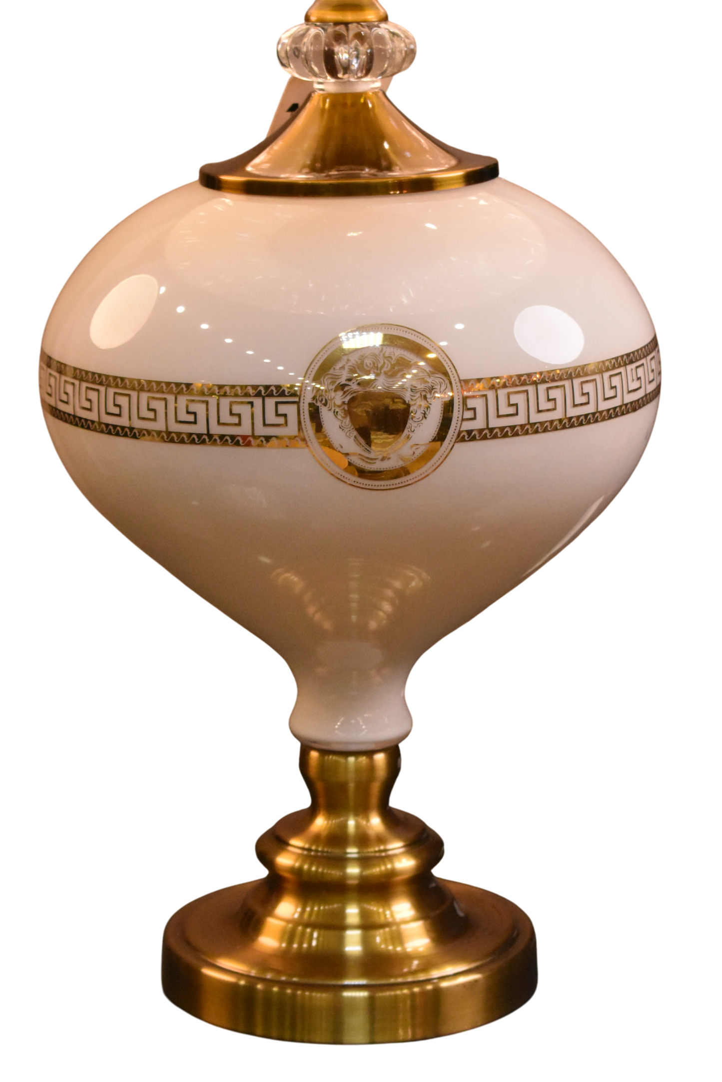 Versa Lumi™ – White Versace-Style Lamp Pair