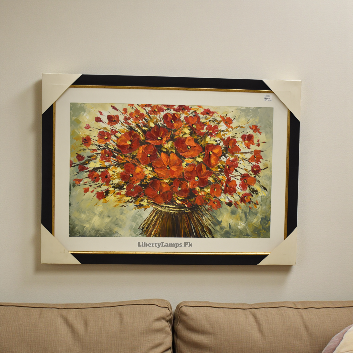 Blooming Harmony™ – Floral Handmade Oil Painting on Canvas