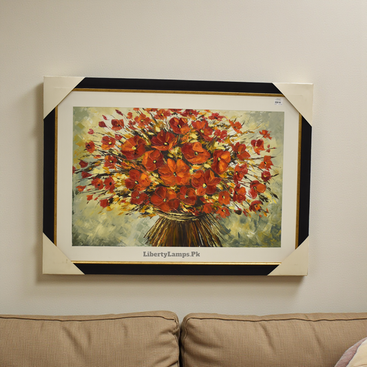 Blooming Harmony™ – Floral Handmade Oil Painting on Canvas