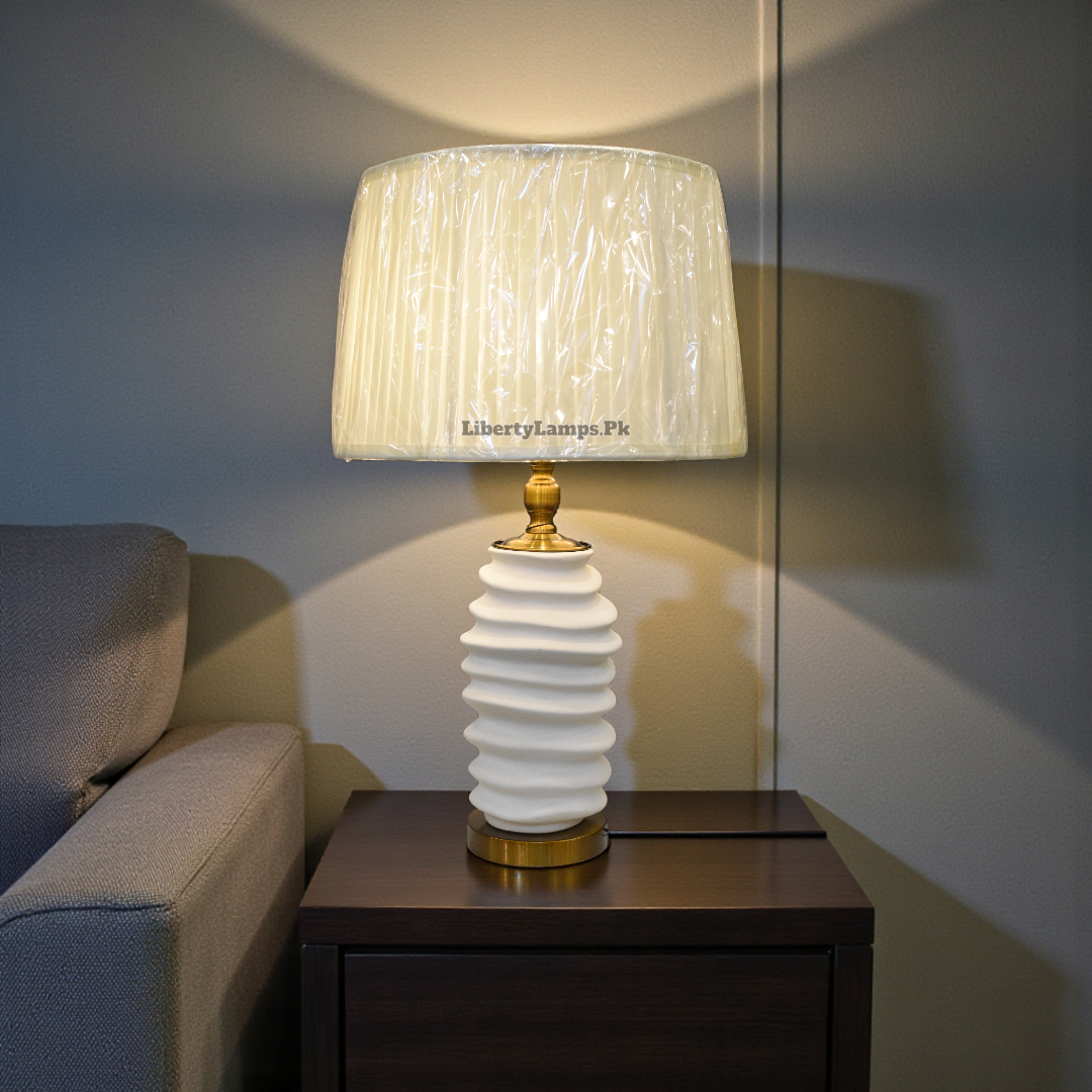 Heritage Glow – Terracotta Table Lamp (Single)