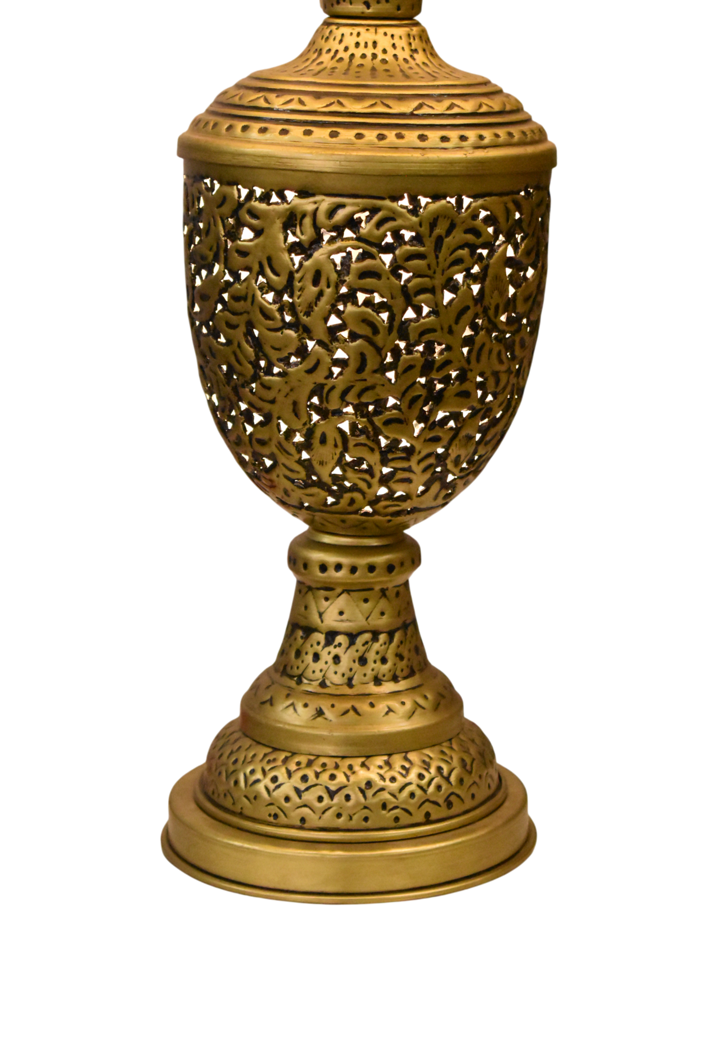 Metal Table Lamps with Metal Shade (Pair Set)