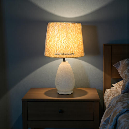 Desert Aura – Terracotta Table Lamp (Single)
