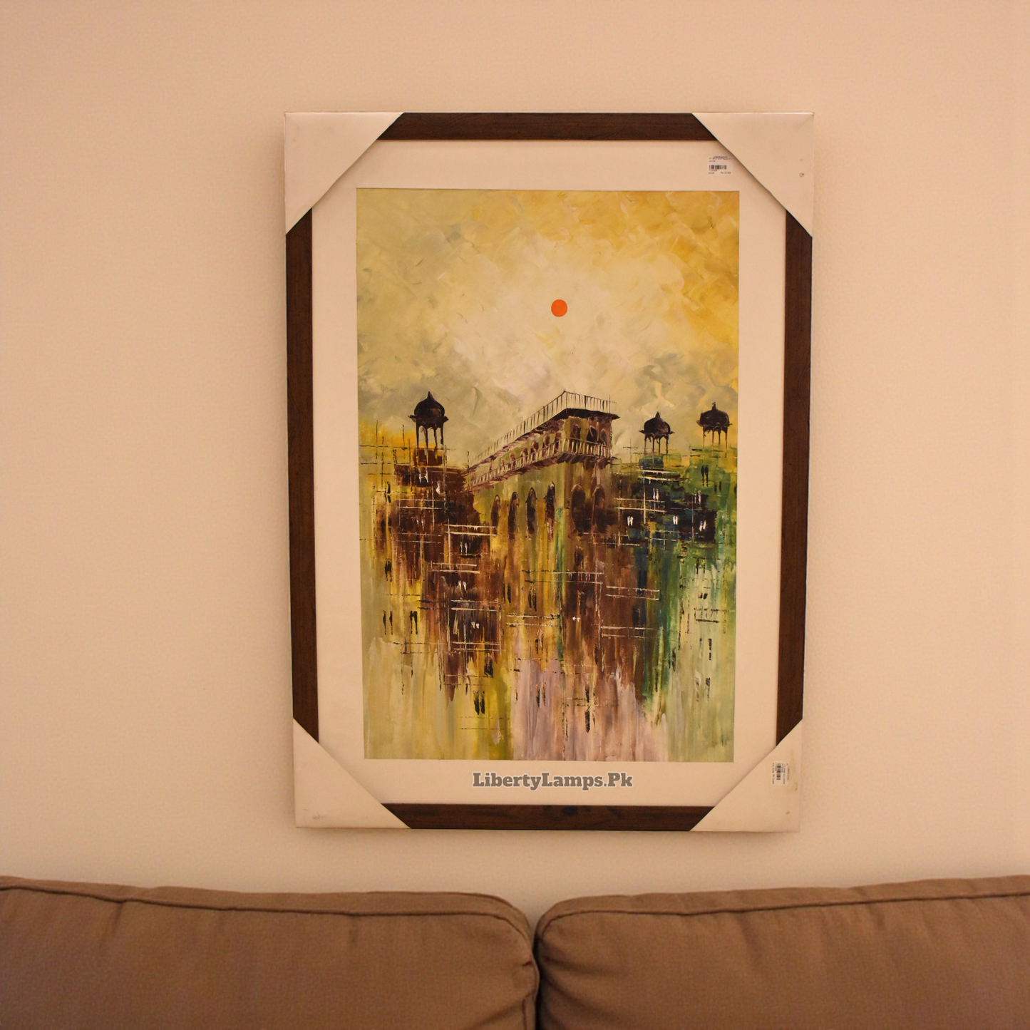 Timeless Streets™ – Old City Handmade Oil Painting