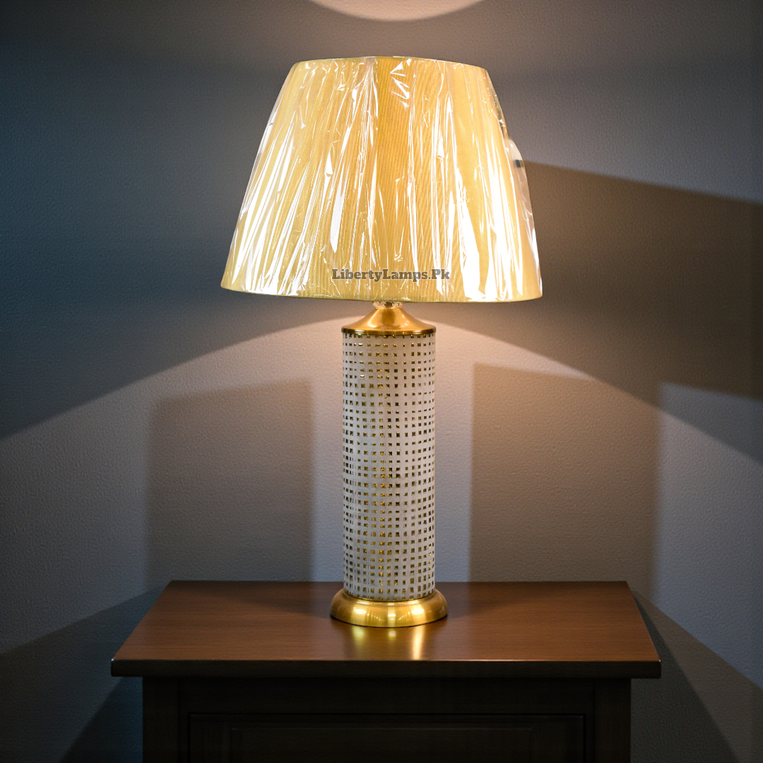 Terracotta Table Lamp (Pair )