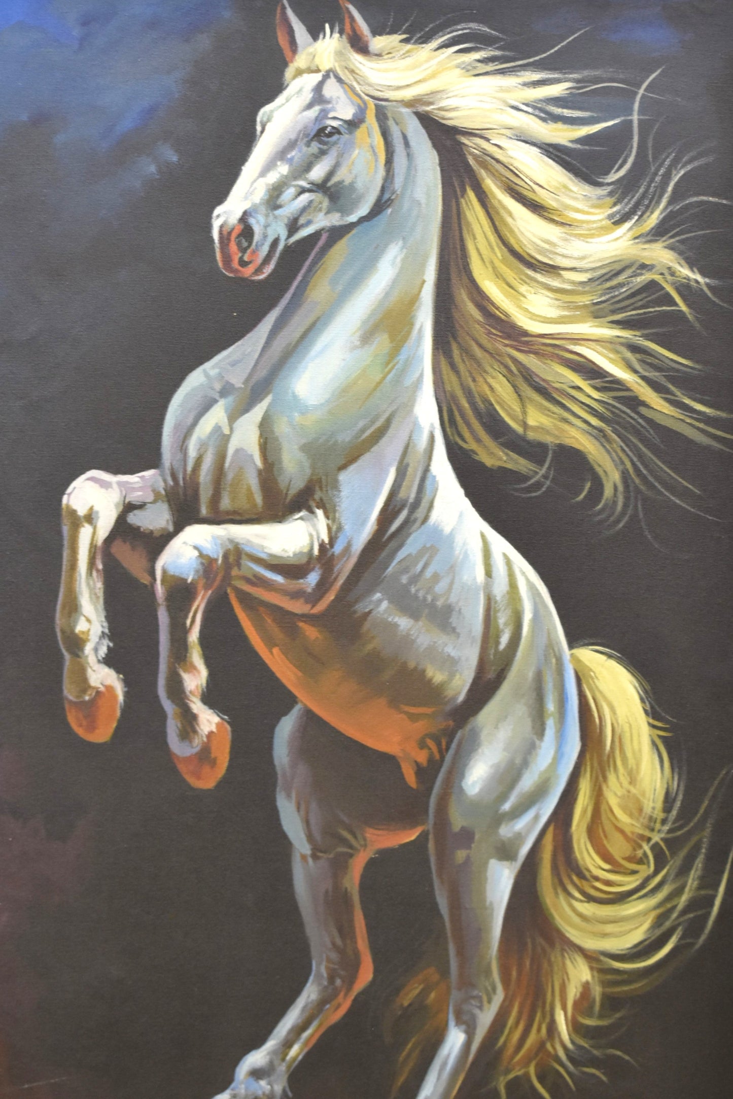 Majestic Gallop™ – Horse Oil Painting on Canvas