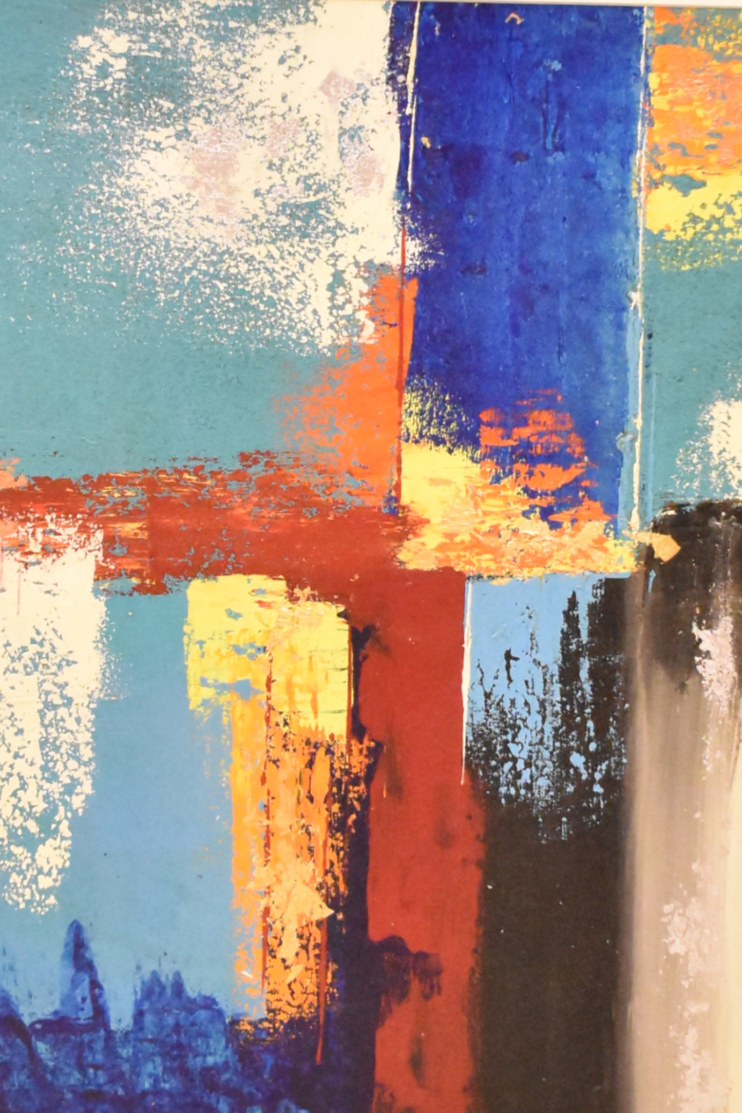 Golden Essence – Abstract Handmade Oil Painting (Single)