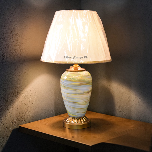 Aurora Prism™ – Multi-Colour Glass Lamp Pair (23 Inch Height)