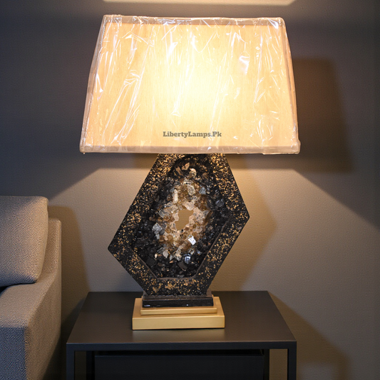 Radiant Resin Ryzen Table Lamp (Pair)