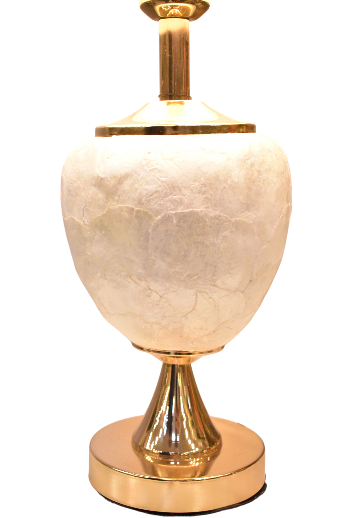 Mother of Pearl Double Light Table Lamp – 21 Inch Height