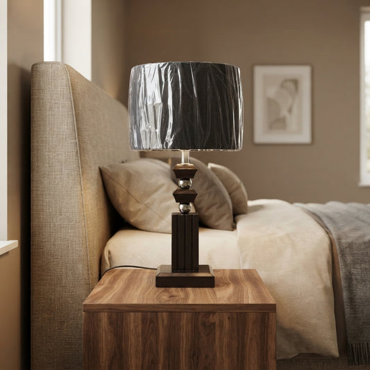 Wooden Elegance™ – Pair Wooden Lamps