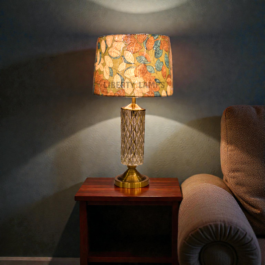 Luminous Arc Glass Table Lamp (Pair)