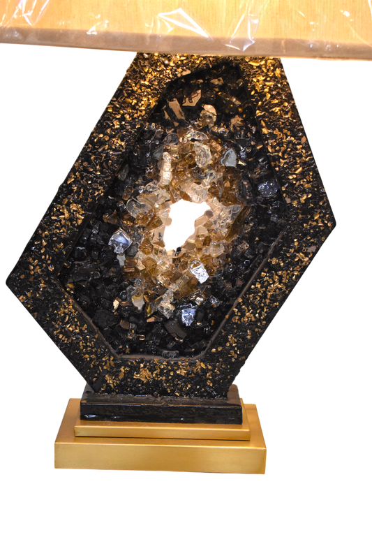 Radiant Resin Ryzen Table Lamp (Pair)