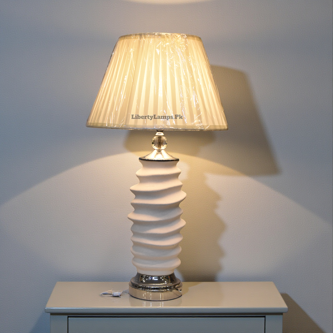 Earthline Grande Terracotta Table Lamp (Pair)