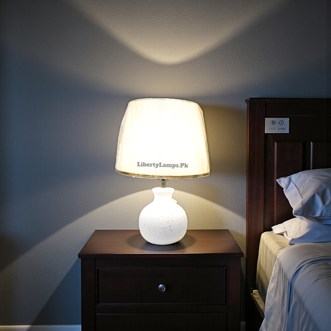 Earth Glow – Terracotta Table Lamp (Single)