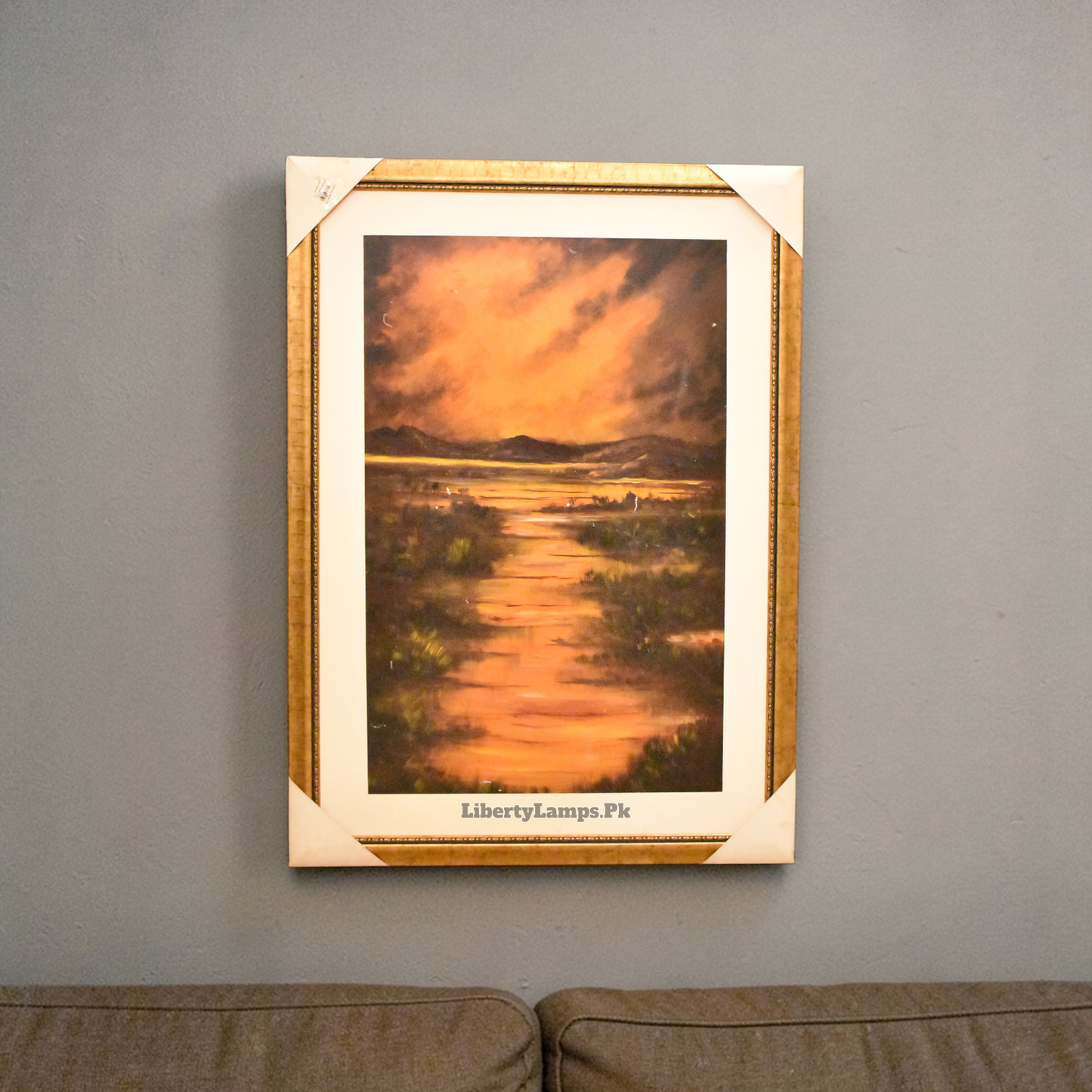 Serene Horizon™ – Landscape Handmade Oil Painting on Canvas