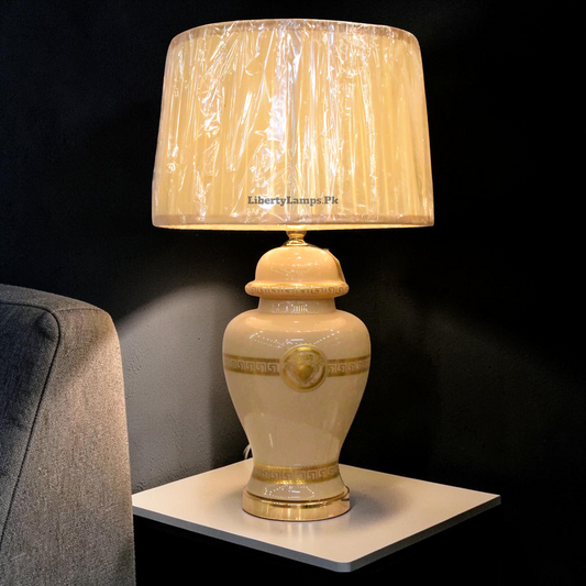 Porcelain candy Lamp P 27 inch