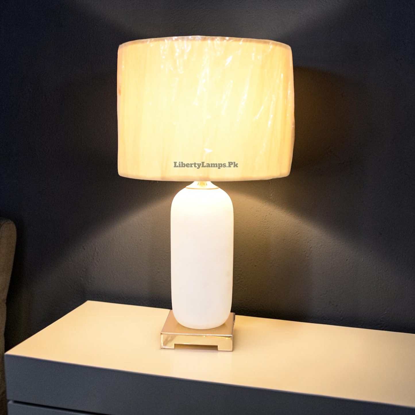 Earthstone Glow™ – Terracotta Lamp Pair