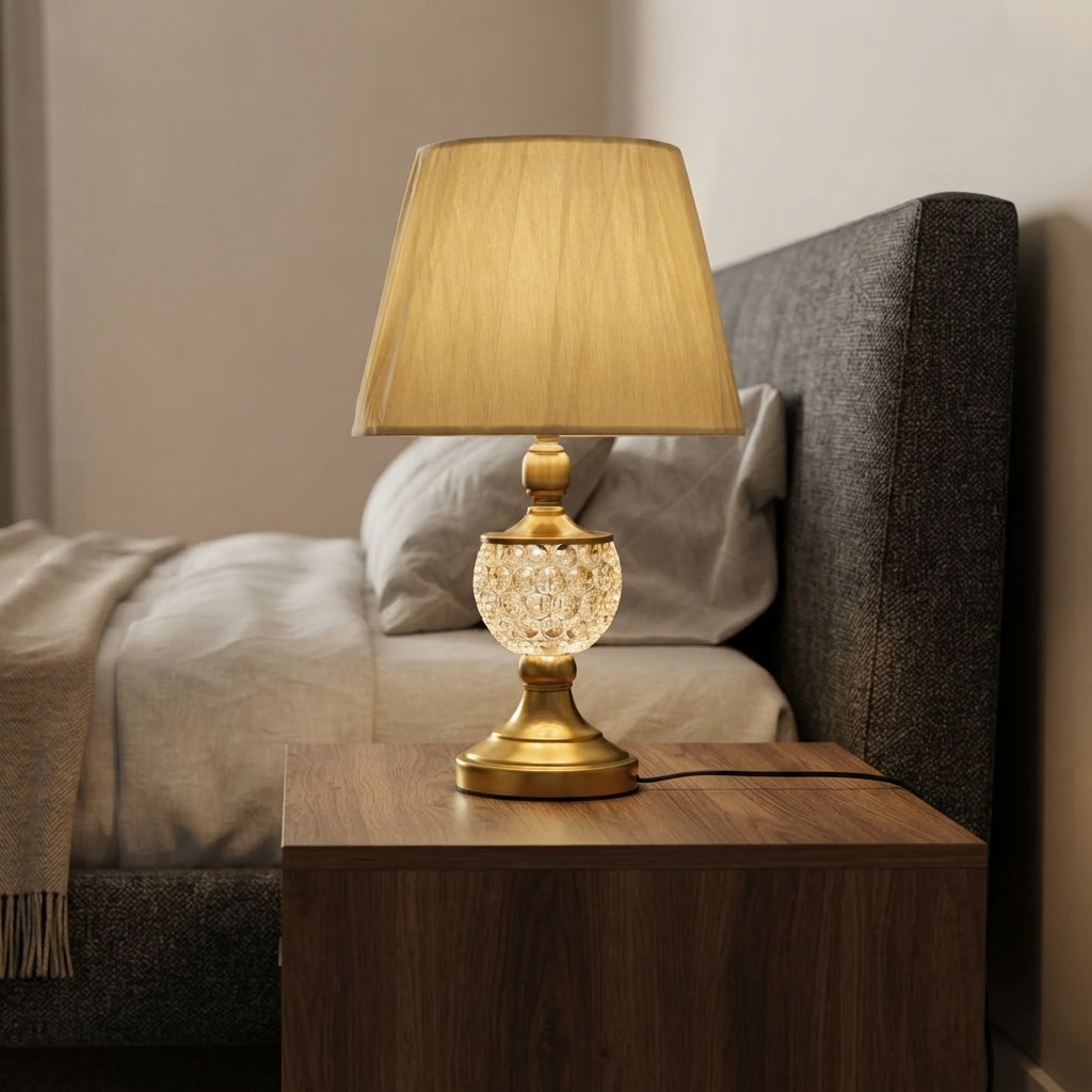 Crystal Small Lamp – Pair